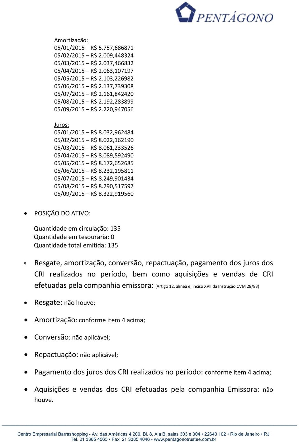 172,652685 05/06/2015 R$ 8.232,195811 05/07/2015 R$ 8.249,901434 05/08/2015 R$ 8.290,517597 05/09/2015 R$ 8.