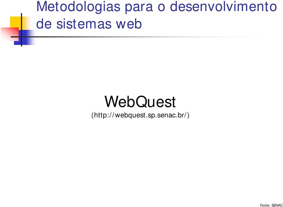 sistemas web WebQuest