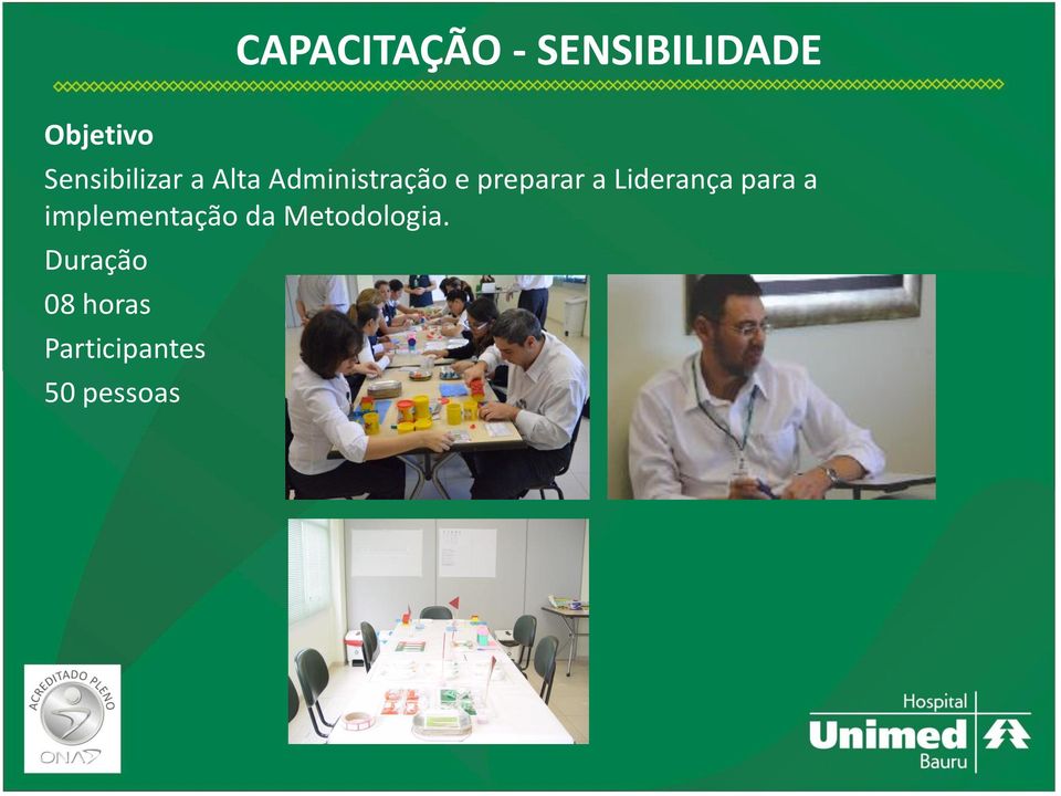 preparar a Liderança para a implementação