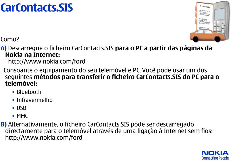 ficheiro CarContacts.