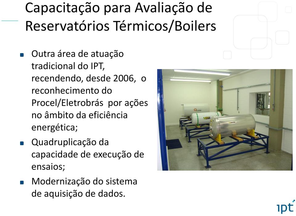 Procel/Eletrobrás por ações no âmbito da eficiência energética;