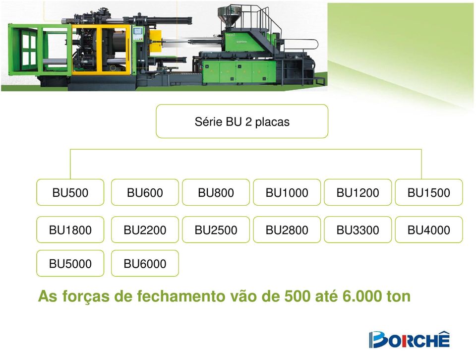 BU2500 BU2800 BU3300 BU4000 BU5000