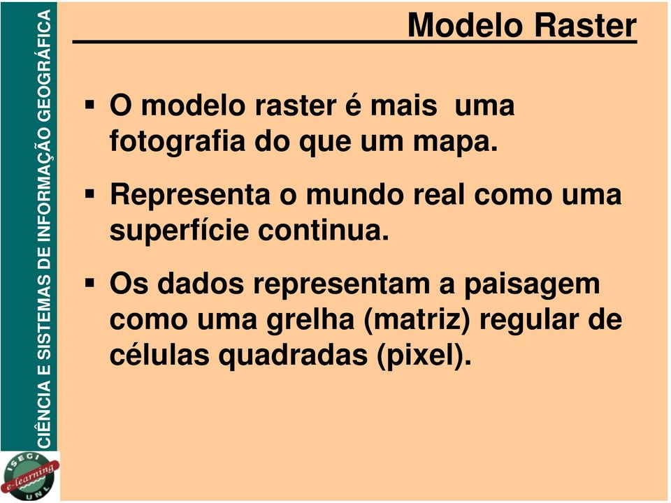 superfície continua.