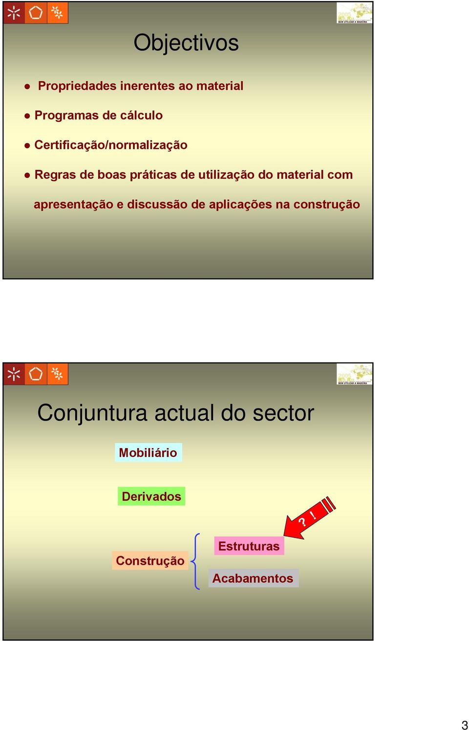 material com apresentação e discussão de aplicações na construção