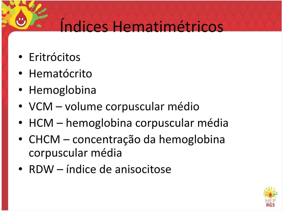 hemoglobina corpuscular média CHCM concentração