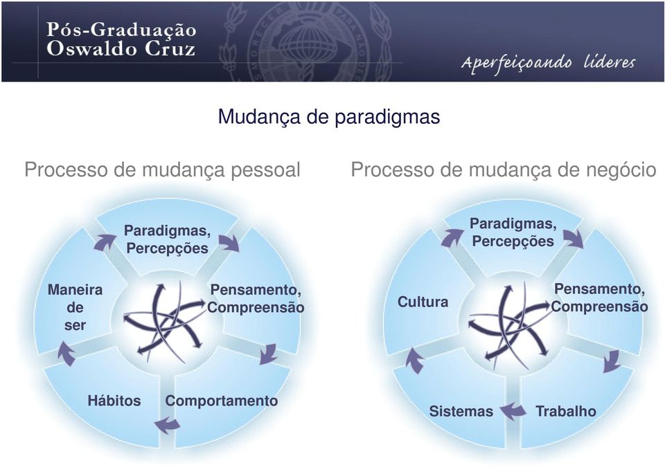 Percepções Maneira de ser Pensamento, Compreensão Cultura