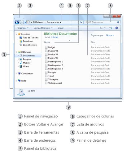 6 Pastas e Arquivos A organização em um computador é essencial a todo usuário. Tal organização se dá no Windows.