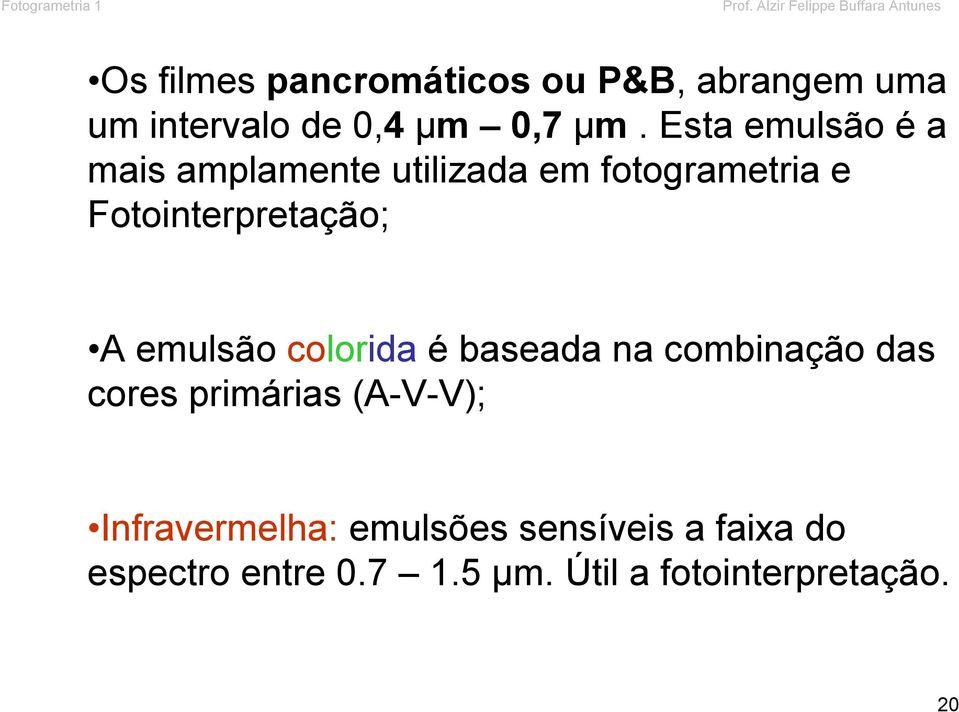 µm 0,7 µm.