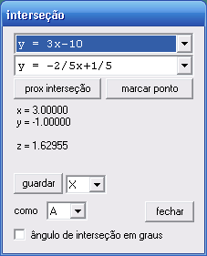 das funções, traçar diversos gráficos num mesmo sistema de eixo cartesiano e também um recurso chamado adivinhar, com o objetivo de reforçar o que o aluno aprendeu, no qual o mesmo deve descobrir a