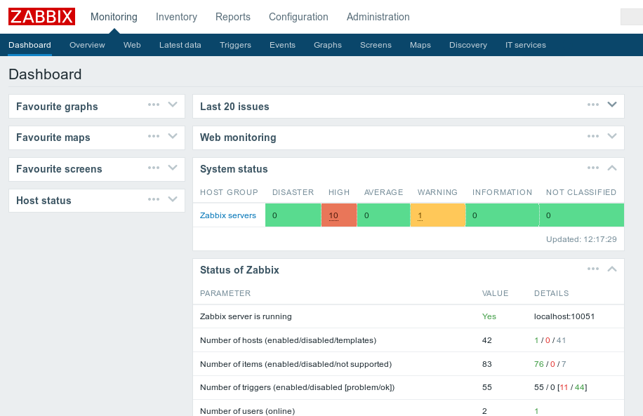 4. Considerações finais Neste tutorial foi mostrada a compilação do Zabbix no Ubuntu 14.04, 16.04 e Debian 8.5 dando suporte ao PostgreSQL e MySQL.