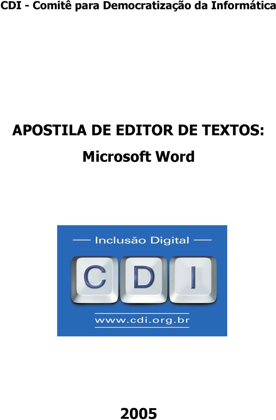 Informática APOSTILA DE