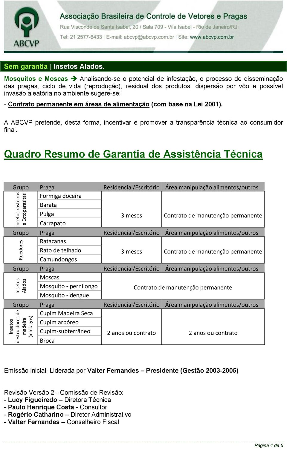 ambiente sugere-se: A ABCVP pretende, desta forma, incentivar e promover a transparência técnica ao consumidor final.