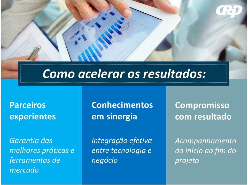 das melhores práticas e ferramentas de mercado Integração