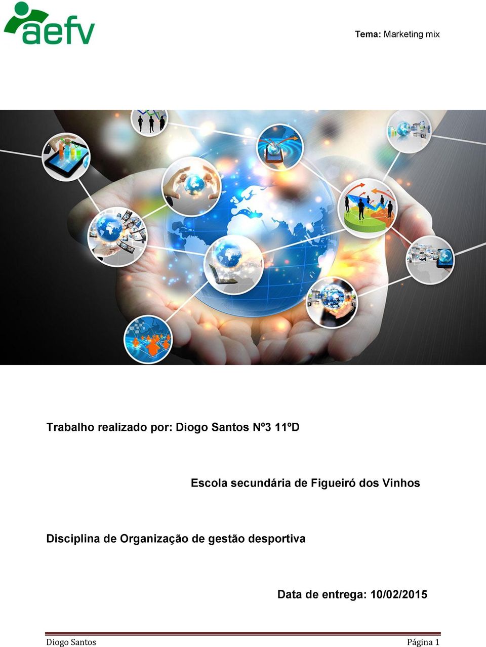 Disciplina de Organização de gestão