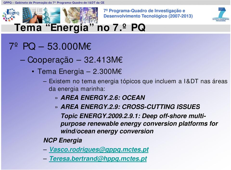 6: OCEAN» AREA ENERGY.2.9: