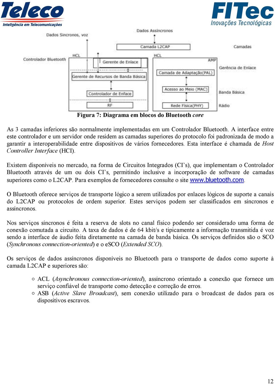 Esta interface é chamada de Host Controller Interface (HCI).