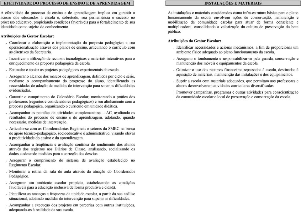 Coordenar a elaboração e implementação da proposta pedagógica e sua operacionalização através dos planos de ensino, articulando o currículo com as diretrizes da Secretaria.