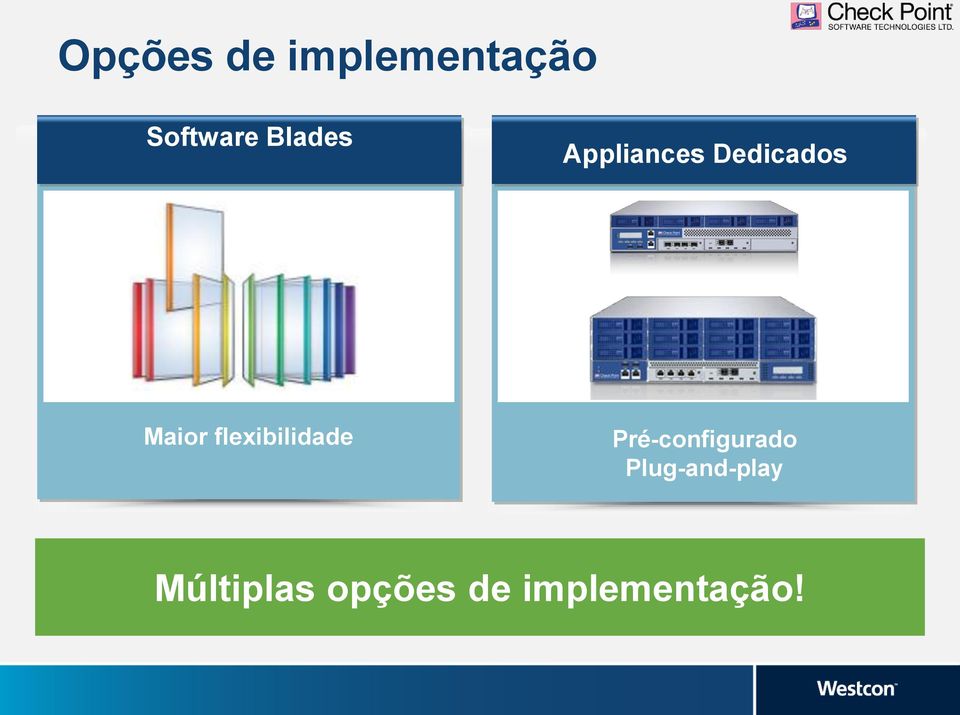 flexibilidade Pré-configurado