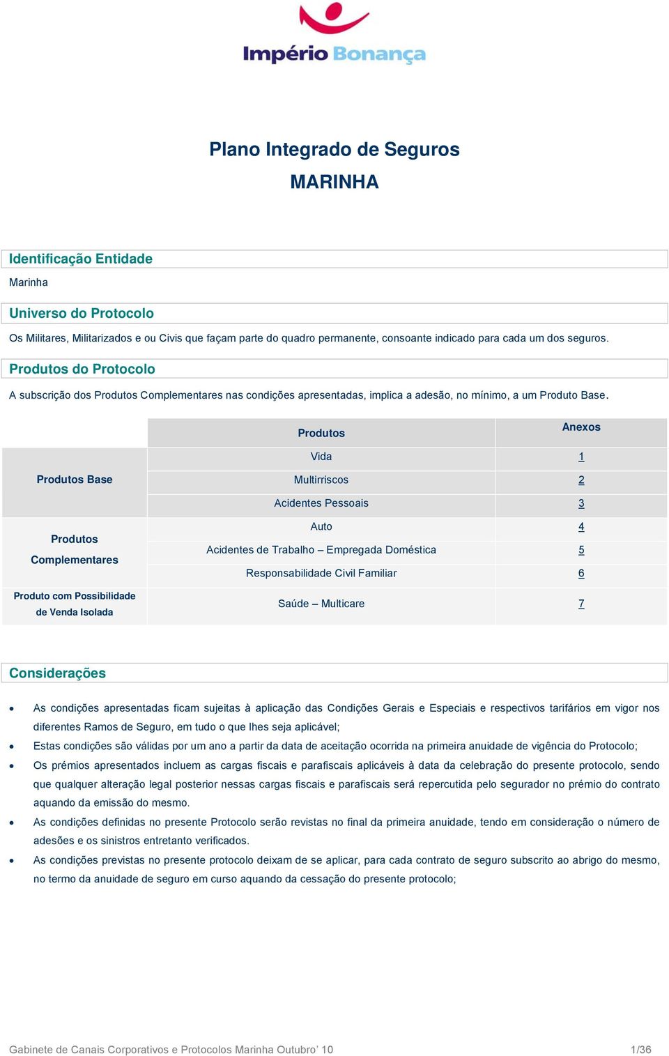 Produtos Anexos Vida 1 Produtos Base Multirriscos 2 Acidentes Pessoais 3 Produtos Complementares Produto com Possibilidade de Venda Isolada Auto 4 Acidentes de Trabalho Empregada Doméstica 5