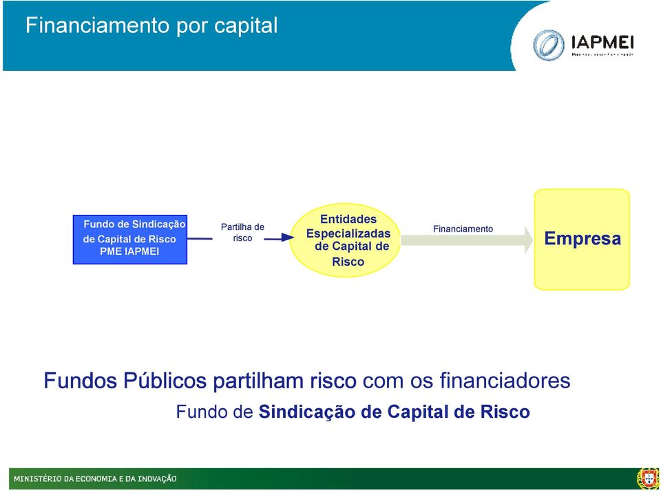 Capital de Risco Financiamento Empresa Fundos Públicos
