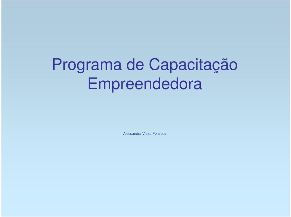 Empreendedora