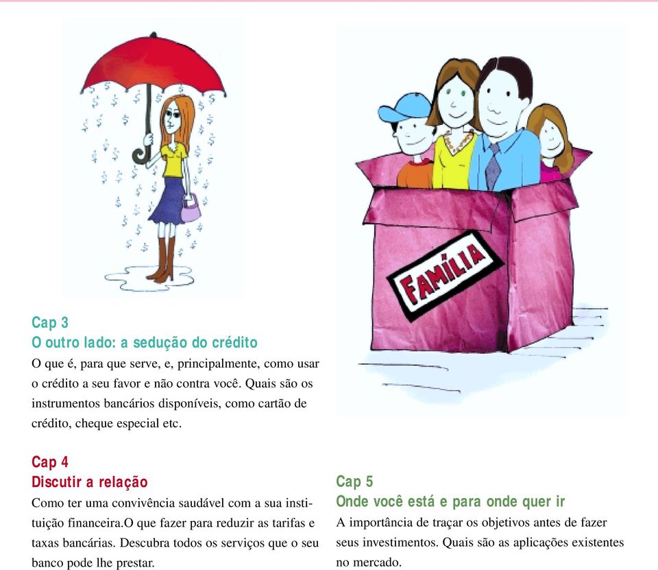 Cap 4 Discutir a relação Como ter uma convivência saudável com a sua instituição financeira.o que fazer para reduzir as tarifas e taxas bancárias.