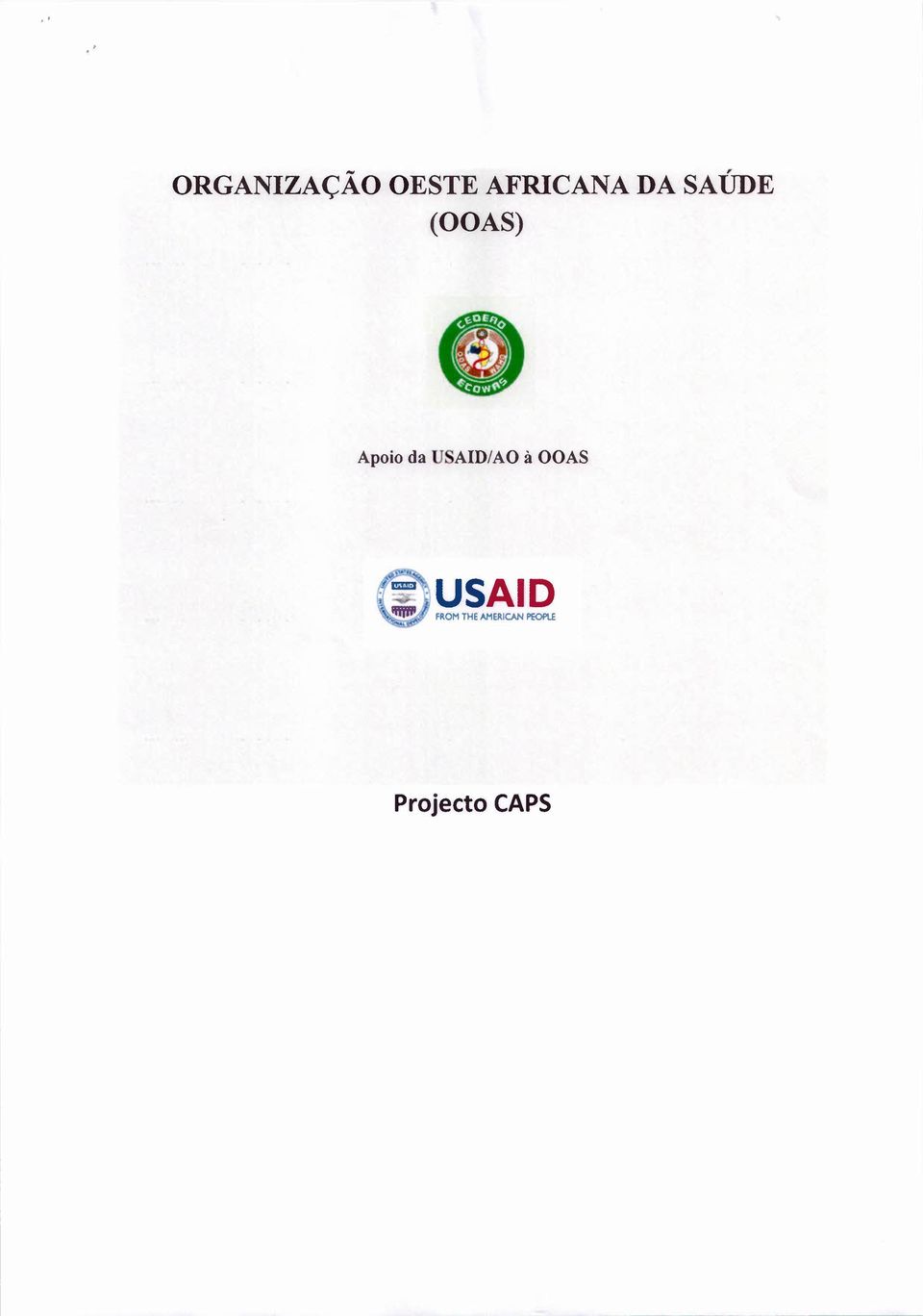 Apoio da USAID/AO à OOAS