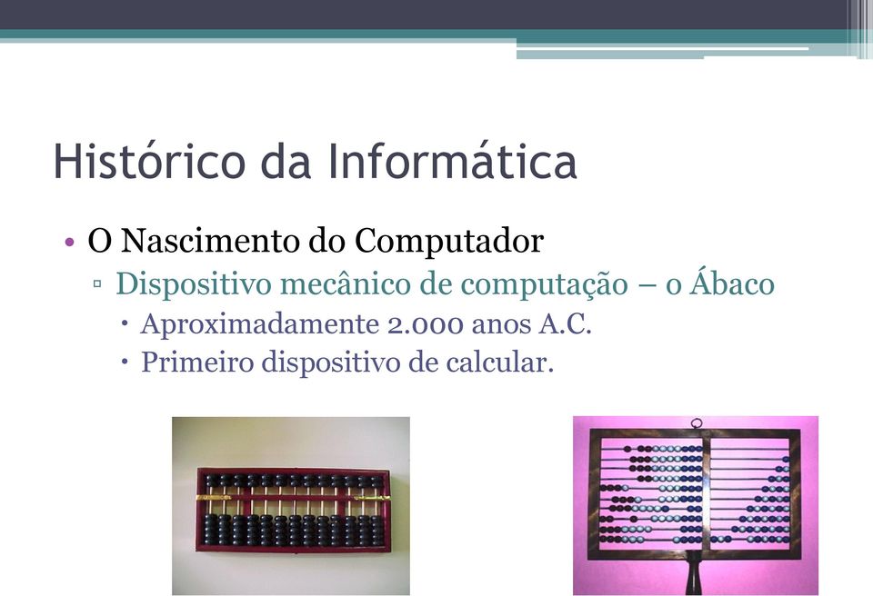 computação o Ábaco