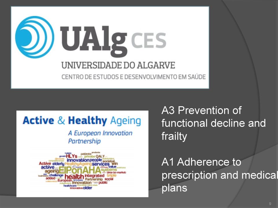 frailty A1 Adherence to