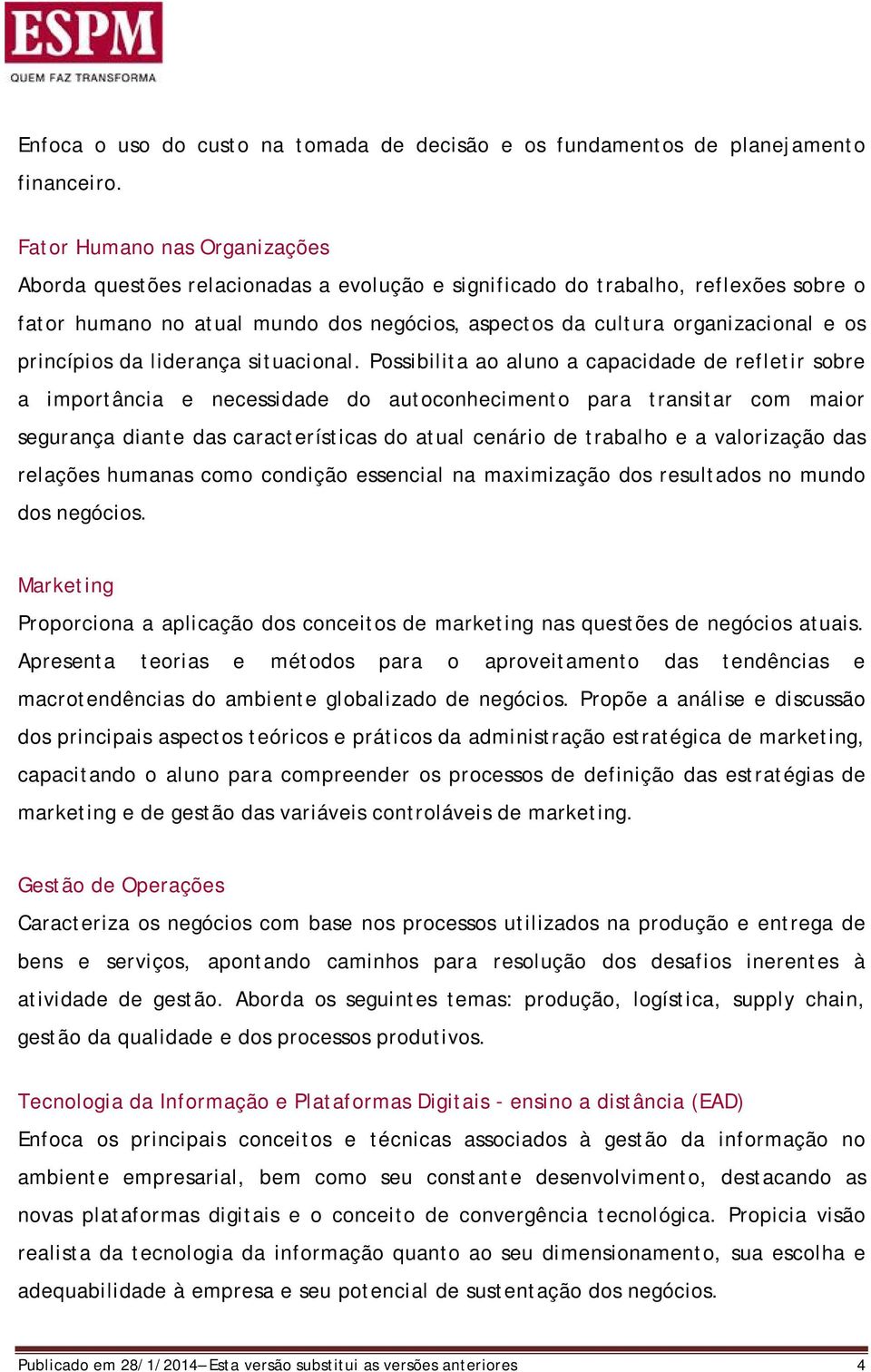 princípios da liderança situacional.