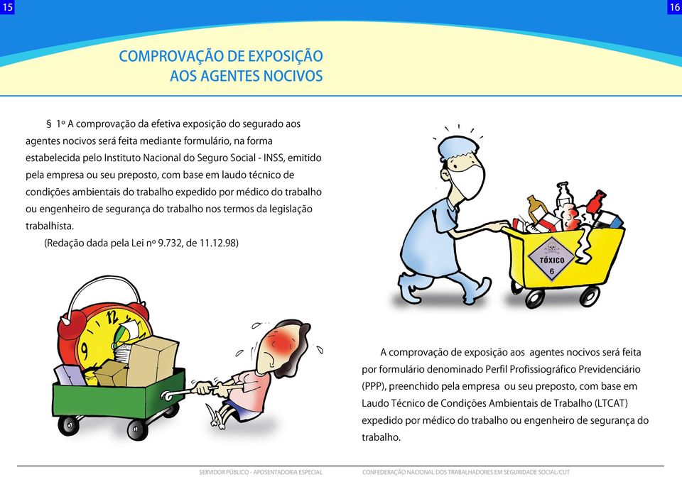 trabalho nos termos da legislação trabalhista. (Redação dada pela Lei nº 9.732, de 11.12.