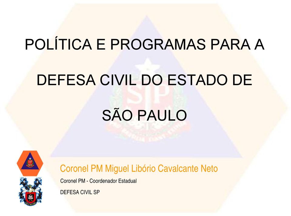 PM Miguel Libório Cavalcante Neto