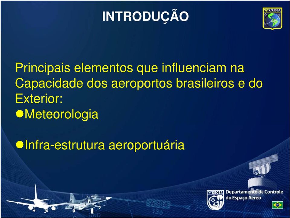 aeroportos brasileiros e do