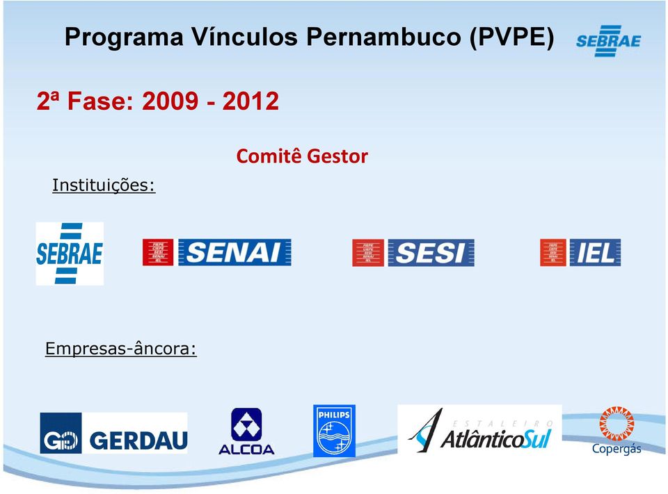 Fase: 2009-2012
