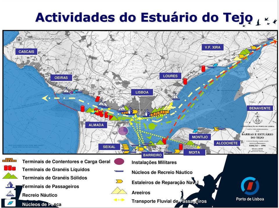 ALCOCHETE ALCOCHETE SEIXAL SEIXAL BARREIRO BARREIRO Terminais de Contentores e Carga Geral Terminais de Granéis Líquidos