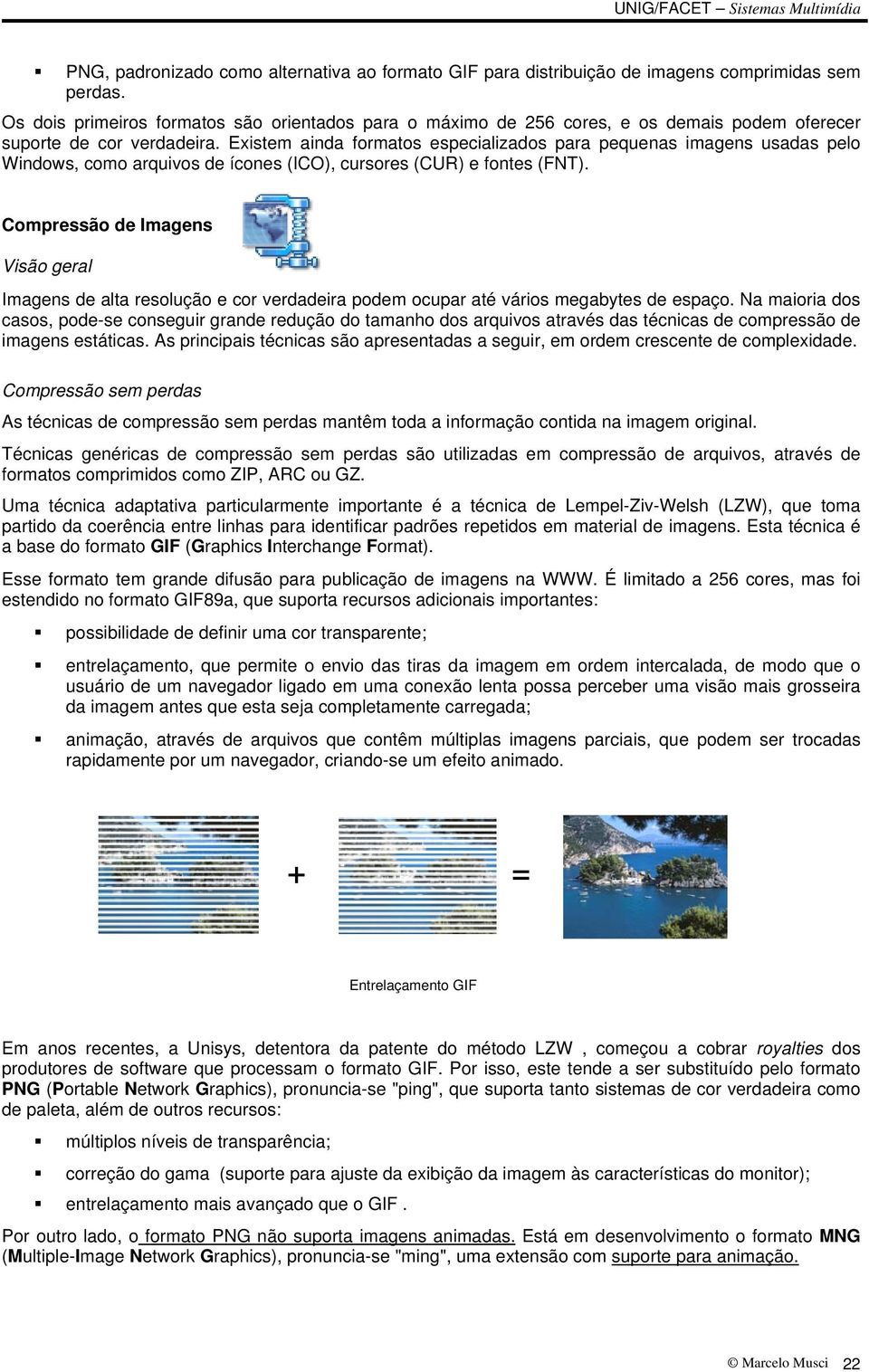 Existem ainda formatos especializados para pequenas imagens usadas pelo Windows, como arquivos de ícones (ICO), cursores (CUR) e fontes (FNT).