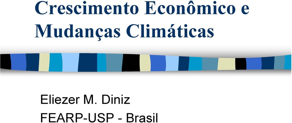 Mudanças Climáticas