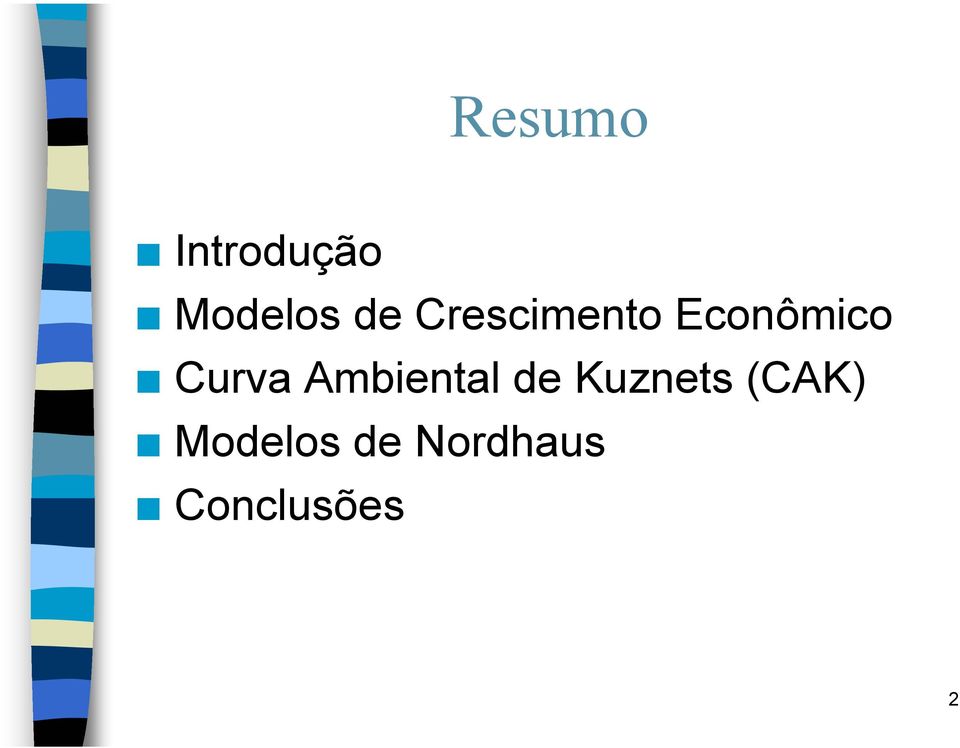 Ambiental de Kuznets (CAK)