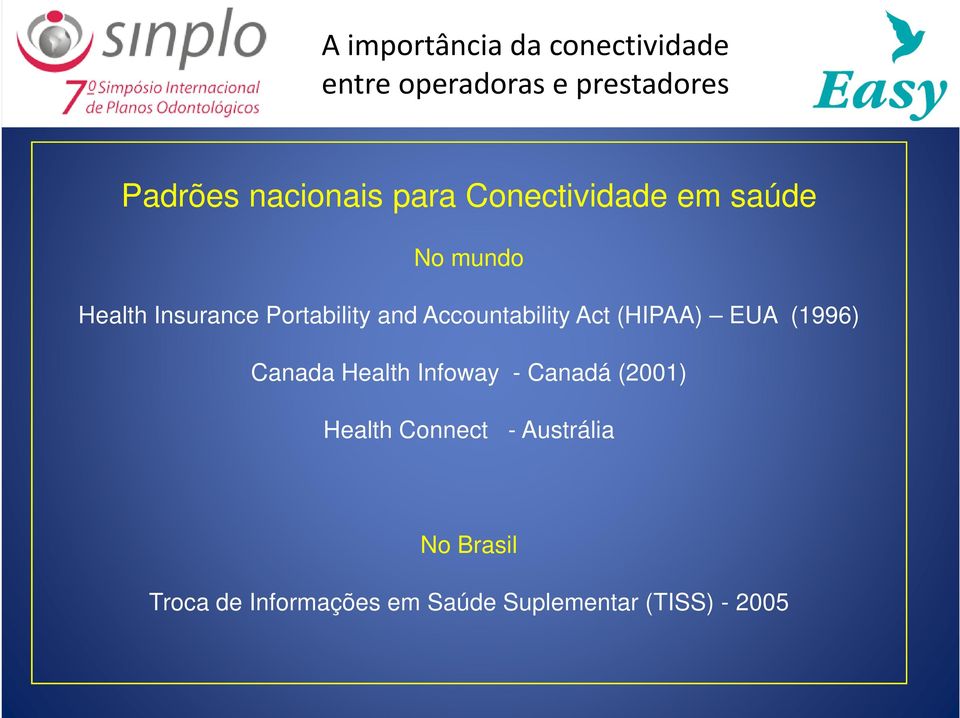 Canada Health Infoway - Canadá (2001) Health Connect -