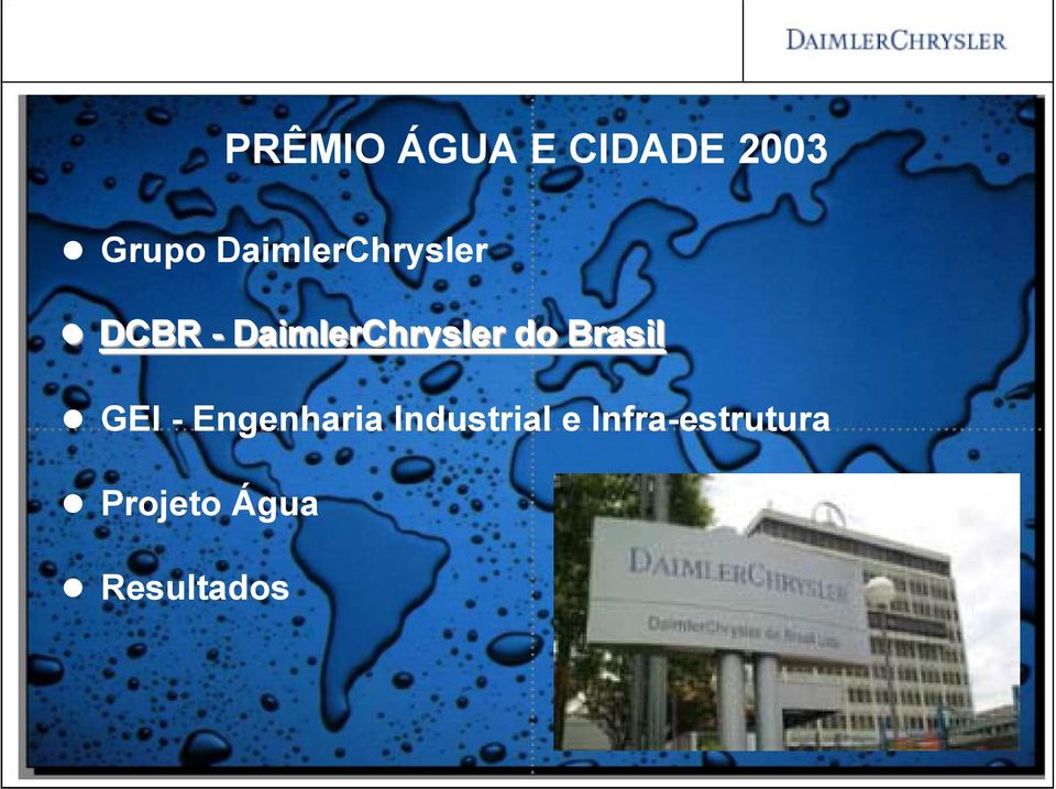 DaimlerChrysler do Brasil GEI -