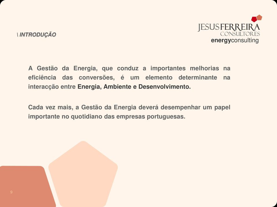 Energia, Ambiente e Desenvolvimento.