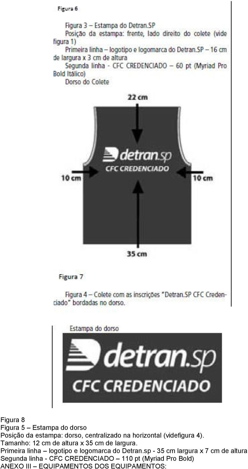 Primeira linha logotipo e logomarca do Detran.