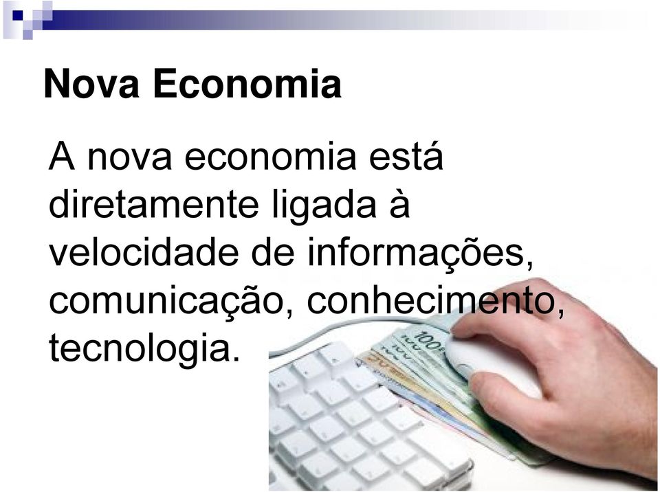 velocidade de informações,