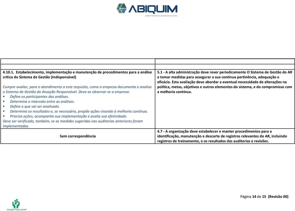 Define o que vai ser analisado. Determina os resultados e, se necessário, propõe ações visando à melhoria contínua. Prioriza ações, acompanha sua implementação e avalia sua efetividade.