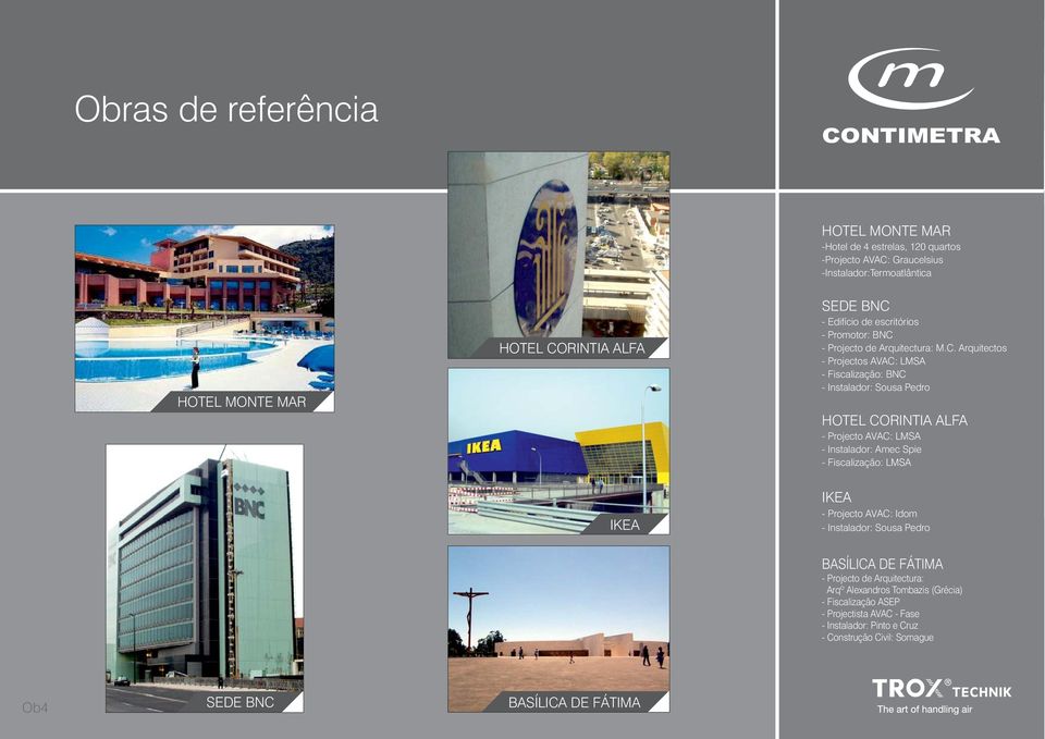 - Projecto de Arquitectura: M.C.