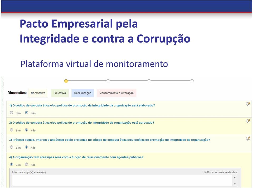 Corrupção Plataforma