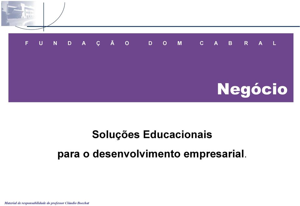 Soluções Educacionais