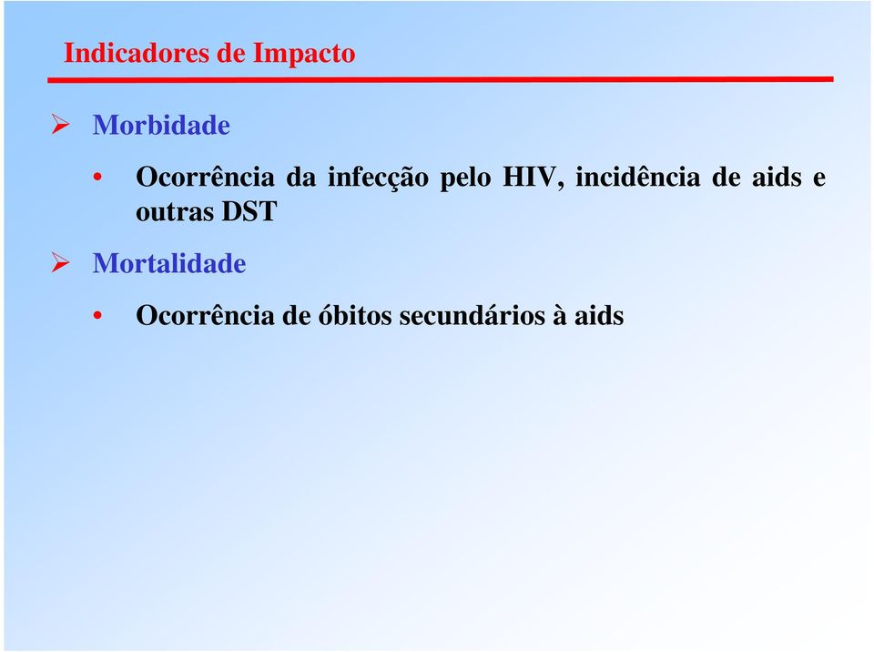 incidência de aids e outras DST