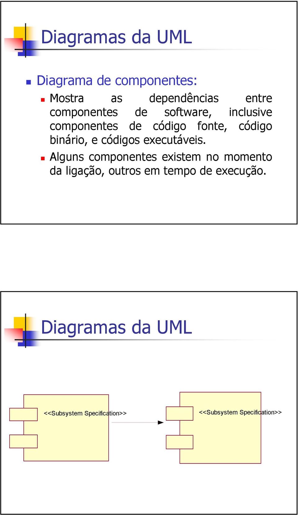 códigos executáveis.