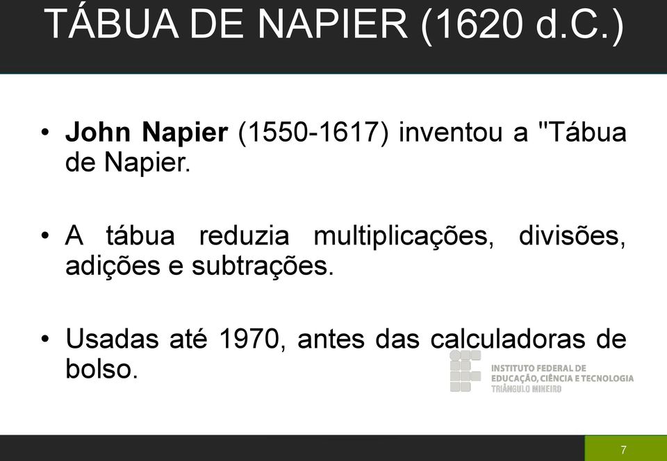 Napier.